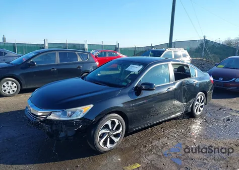 2017 Honda Accord Ex-L from USA, damaged, VIN 1HGCR2F86HA035693